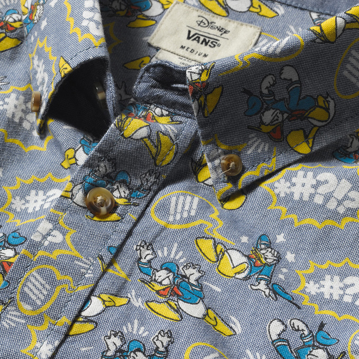 Vans donald best sale duck shirt