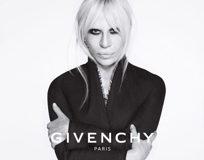 Donatella Versace for Givenchy Autumn/Winter 2015 Campaign