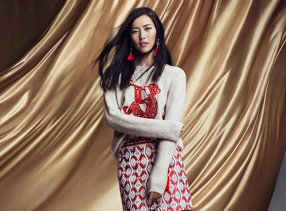 Siwon Choi & Liu Wen for H&M Chinese New Year 2016 Campaign – Year of the Monkey