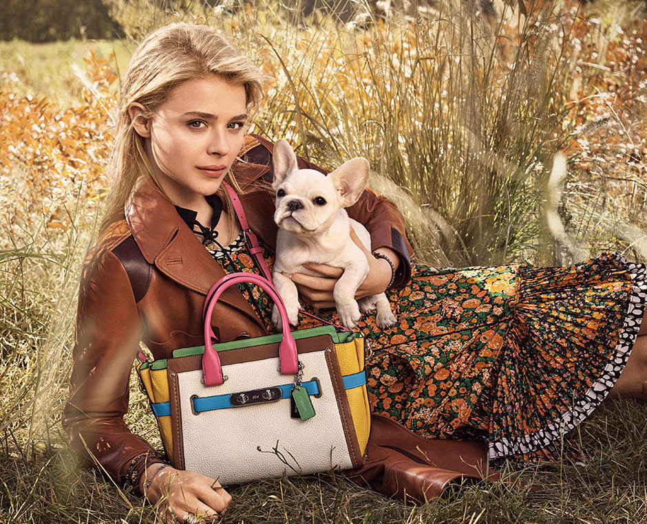 Chloë Grace Moretz for Coach New York Spring 2016 Campaign