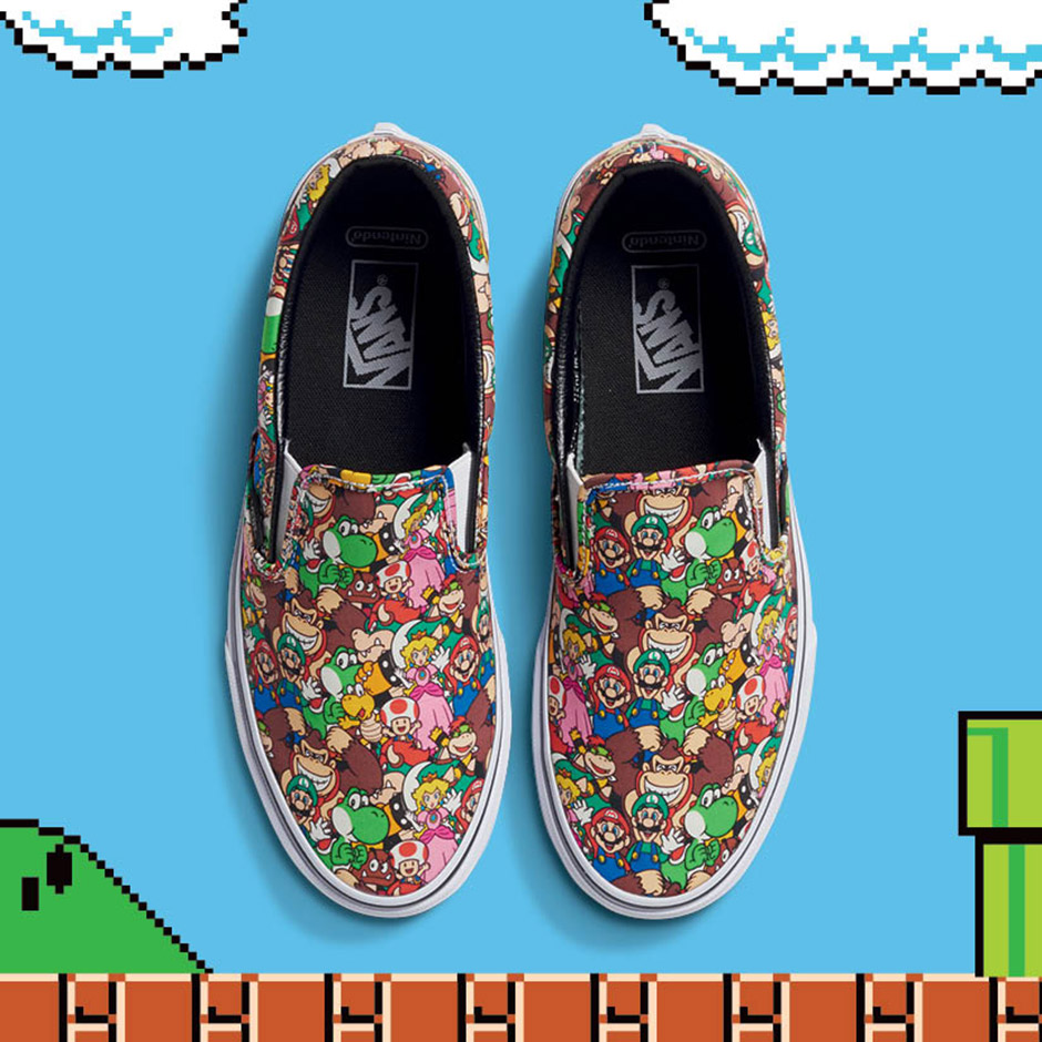 Vans x Nintendo Footwear, Apparel & Accessories Collection