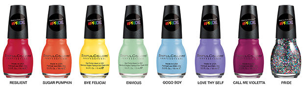SinfulColors The Pride Collection