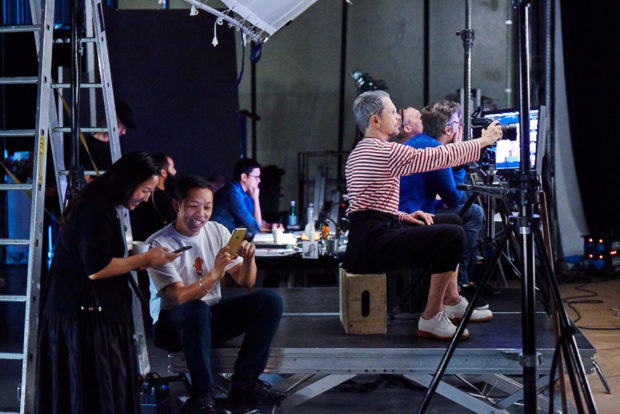 Behind the Scenes with Jean Paul Goude at KENZO x H&M Campaign Shoot