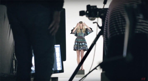 Behind the Scenes with Jean Paul Goude at KENZO x H&M Campaign Shoot