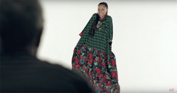 Behind the Scenes with Jean Paul Goude at KENZO x H&M Campaign Shoot