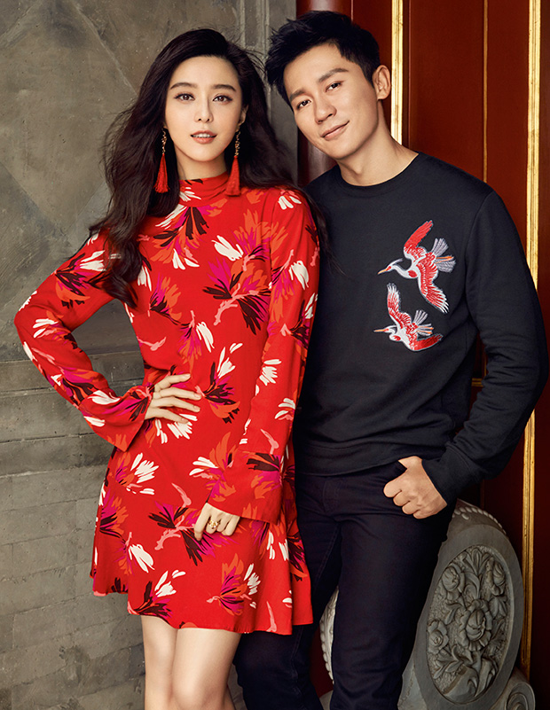 Fan Bingbing & Li Chen for H&M 2017 Chinese New Year Campaign + Collection