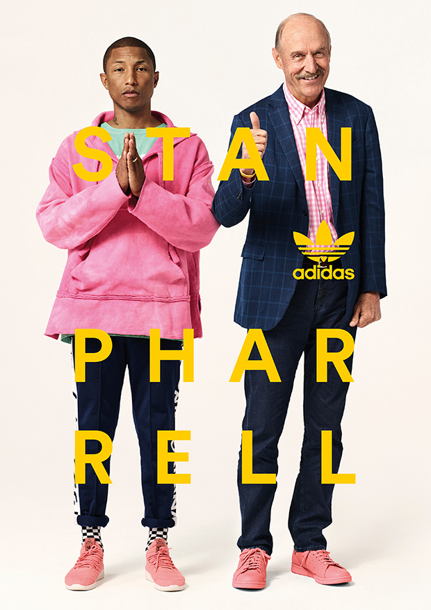 Stan smith pharrell online williams rose