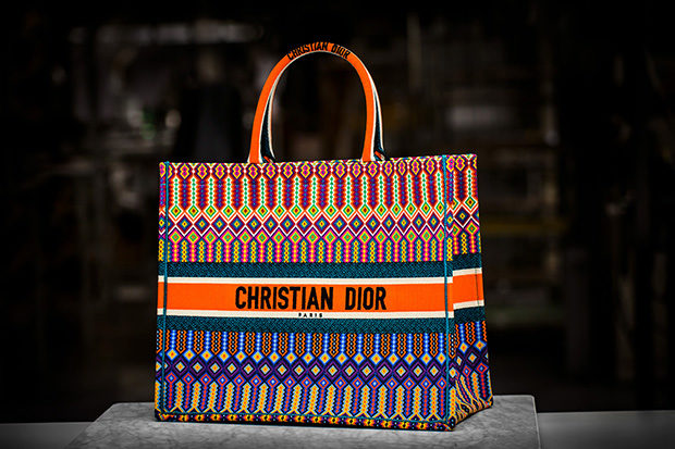 Dior Embroidered Book Tote Bag - www.bagssaleusa.com