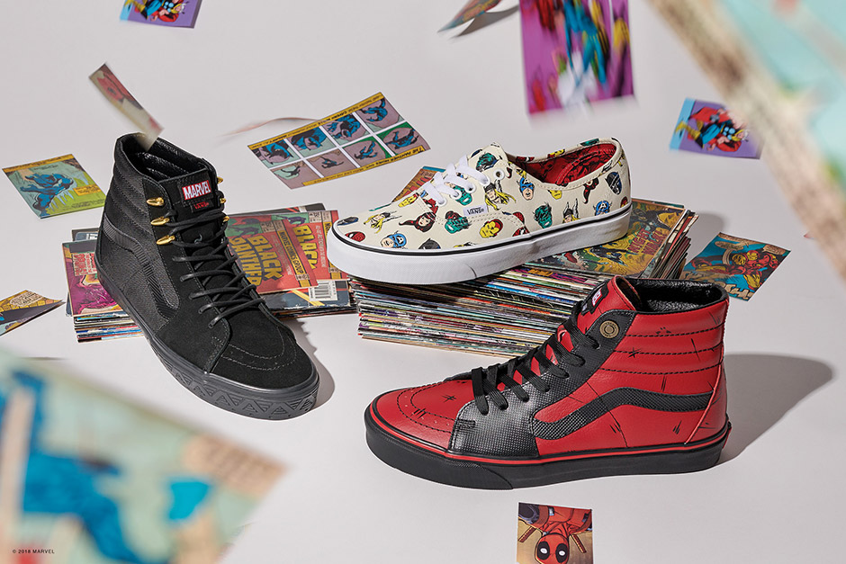 Marvel x Vans Collab Release Info