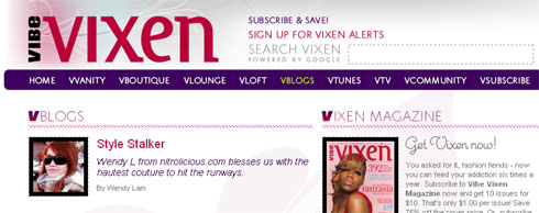 My VibeVixen.com VBlog ~ Style Stalker