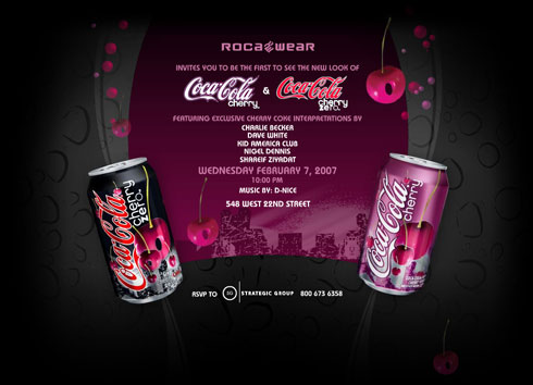 Roca Wear Redesigns Cherry Coke Can