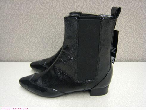 H&M Patent Boots