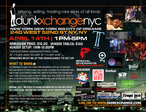 dunkxchange NYC – April 14th
