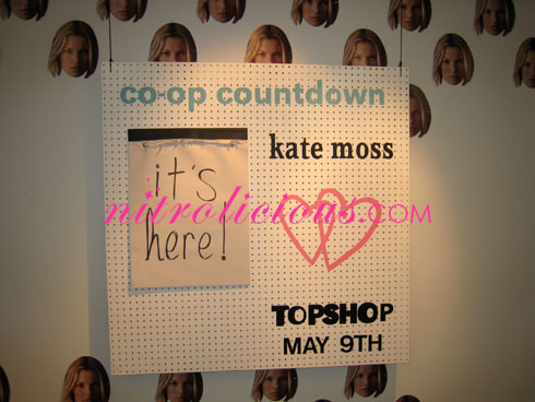 Kate Moss Topshop @ Barneys Co-op / Madison