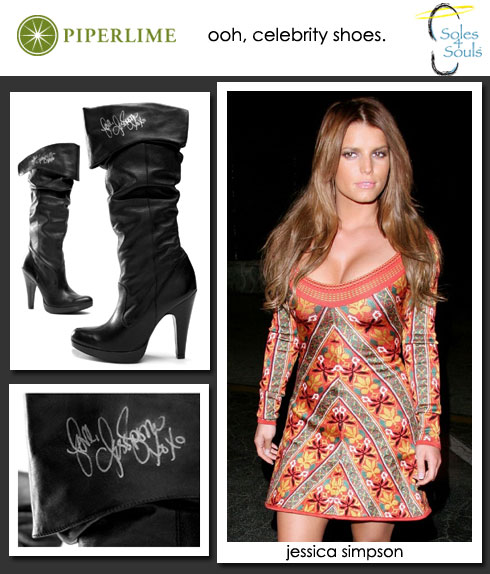 Piperlime for Sole4Souls Celebrity Shoes Charity Auctions