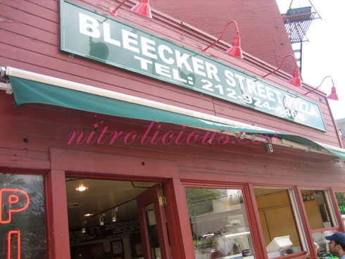 Bleeker Street Pizza – 05.20.2006