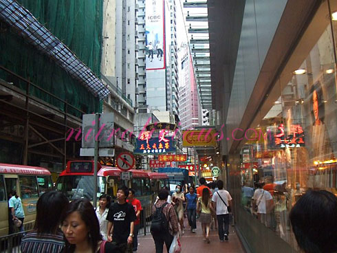Hong Kong Shopping #7   The Busy Streets & Malls