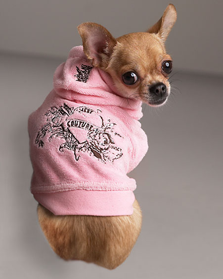 Juicy Couture Terry Dog Hoodie