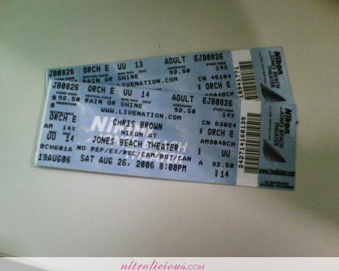 Chris Brown & Ne-Yo Concert – 08.26.2006