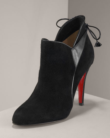 Christian Louboutin Suede Bootie