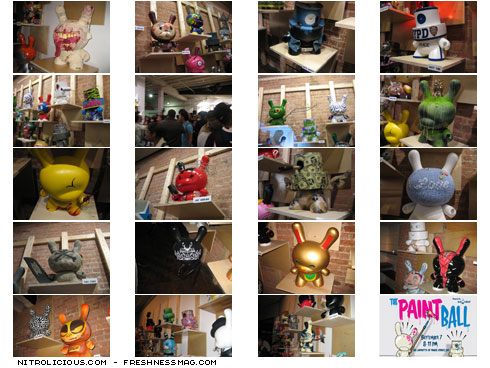 The Paint Ball @ Kidrobot Pirate Store – Pics
