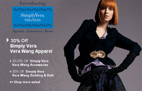 Simply Vera by Vera Wang for Kohl’s is on SALE!