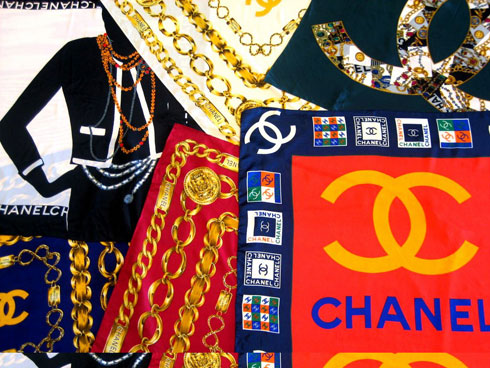 Vintage Chanel Silk Scarves @ FRUITION
