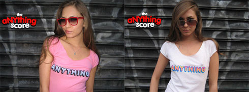 aNYthing Girl Logo Tee