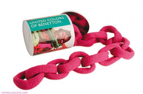 Limited Edition Benetton Chain Scarf