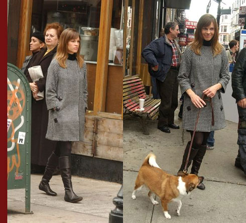 Hilary Swank Filming – P.S. I Love You