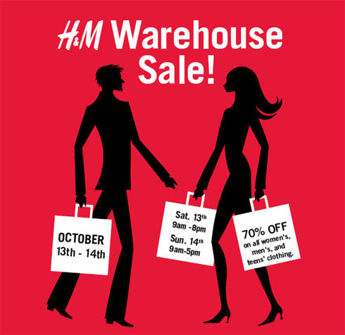 H&M Warehouse Sale