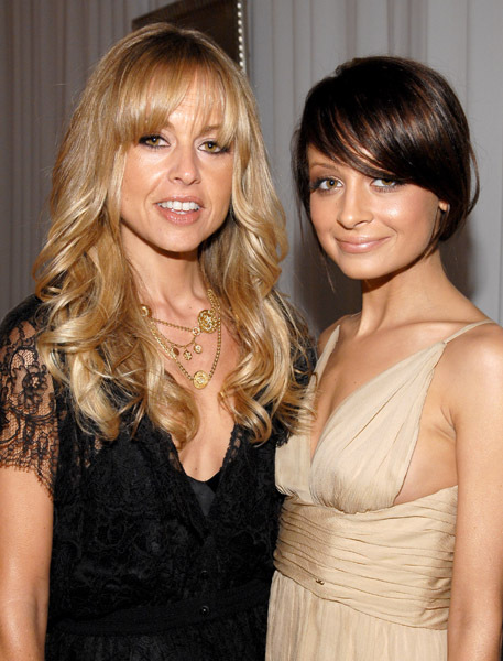 Rachel Zoe and Nicole Richie during Movieline Hollywood Life's