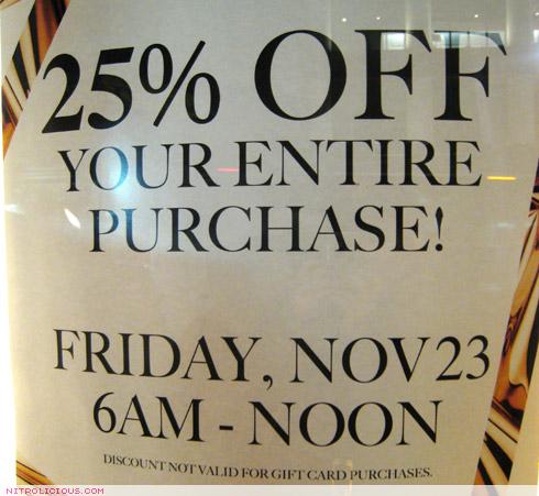 H&M Black Friday Sale – Nov 23rd!