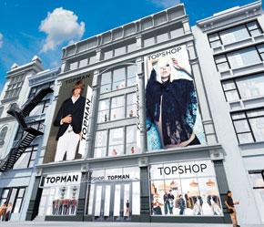 Topshop’s First Manhattan Flagship Takes Over YRB
