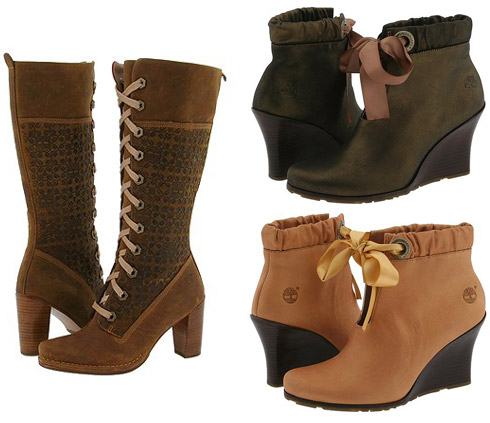Timberland Guild Heel Boot & Guild Keyhole Wedge @ Zappos